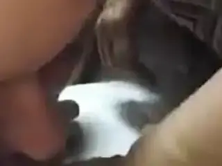 blowjob with two girls and cum kiss