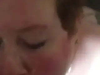 Amateur bbw blowjob and facial