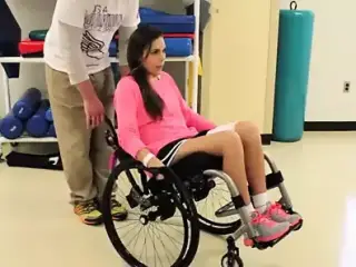freshman paralyzed - in therapy