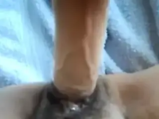 Hot Horny Granny Toys Her Sexy Wet Cunt
