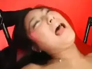 Huge Bound Hairy Asian Orgasm
