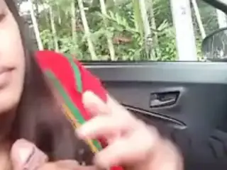 Tamil Girl BJ in the Car