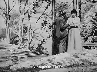 First Vintage Hardcore Fucking Video 1900s (1900s Retro)