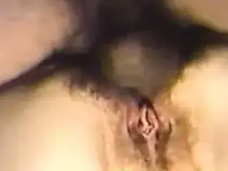 Hairy Cock Fucking Ass & Pussy