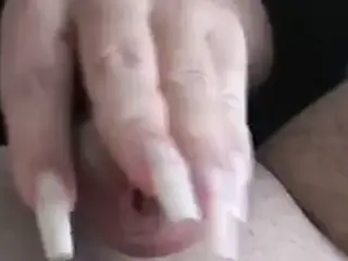 Clear Claws Scratching cock