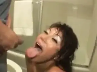 Hot Pissing Action Pissed In Her Ass And On Her Face