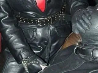 The Leather Domina - Leather Fetish - Total Leather Bondage