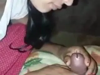 Sloppy Indian blowjob