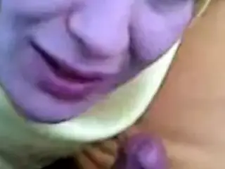 horny arab in hijab suck her bf dick