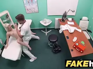 Fake Hospital Horny doctor gets to fuck a freshly shaven