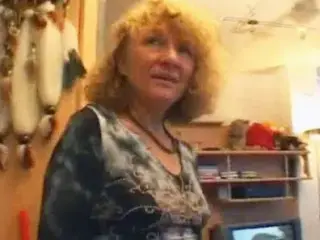 German Granny Turns Into Slut In Her Home