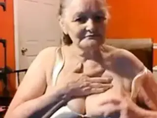 Grandma 68 years old with big tits