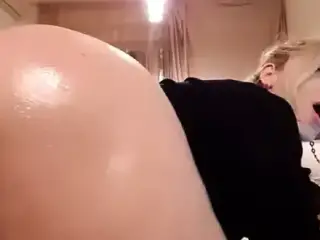 Blonde Great fucking Round Oiled Ass