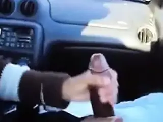 handjob in car