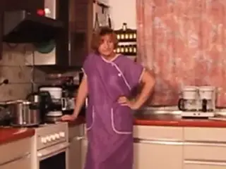 Milf spanked and fucked in kitchen