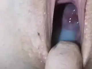 Lots of cum in my vagina