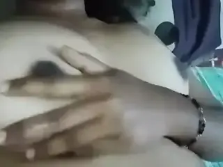 Indian sister fingering alone at home brother is watching her sister to fuck part 1