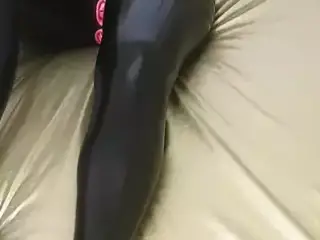 Laura Encased as a Rubber Doll