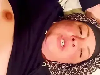 Taking A Huge Bbc Deep Inside Her Fat Puffy Pussy Hole, She Loves To Be Jammed Up Full Of Black Cock