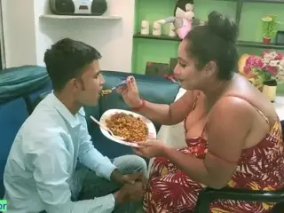 Indian hotwife private sex with Boss for Promotion!! Husband Don't know