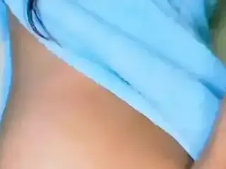 skinny Girl solo Fun with Vibrator and dildo. Indian University student play with Vibrator in hostel Room