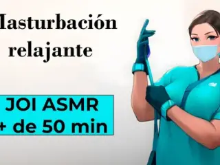 Spanish JOI ASMR voice for masturbation and relax. Expert teacher.