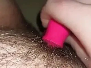 Young girl masturbates with big Dildo in tight pussy