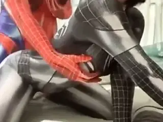 spider zentai fuck