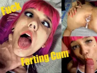 a small ass for anal farts with cum..?