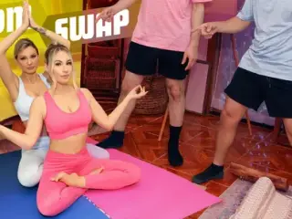Super Hot Stepmothers Take Their Stepsons To A Tantric Sex Yoga Retreat - Momswap