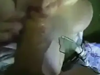 Messy cum facial