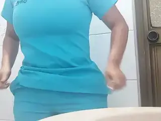 Clinic nurse recorded pissing