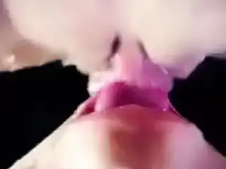 Slave eating Squirt Pussy