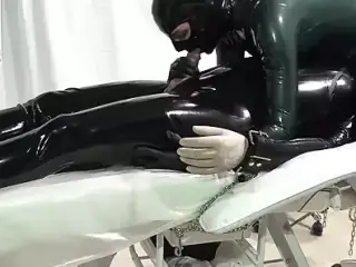 Latex Danielle - my orgasm is first slave need to wait. Full video second angle