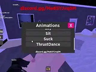 Fucking my Japanese step sister on Roblox