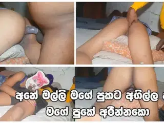 Please Fuck My All Holes And Cum Deep In My Ass Sri Lankan girl anal fucking with boyfriend at home