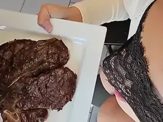 Food cumshot compilation