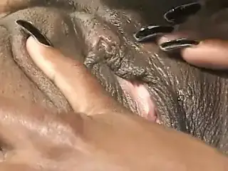 Black bitches licking their wet cunts