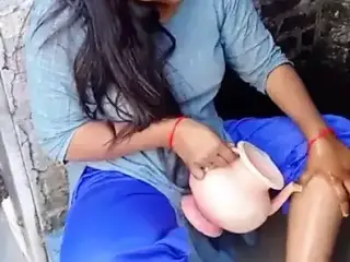 Indian hot Desi village bhabhi fucking with devar