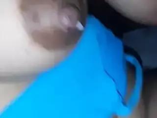 Fucking and dripping milk from my breasts