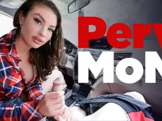 World's Best Stepmother Mandy Waters Rides Her Stepson's Cock In A Cheerleader Outfit POV - PervMom