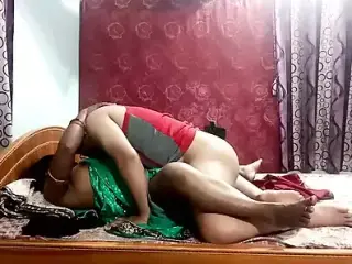 Indian Aunty Hot Sex and Blowjob