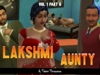 Vol 1 Part 6 - Desi Saree Aunty Lakshmi Take His Virginity - Wicked Whims