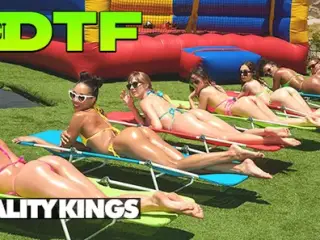 Twelve Of The Hottest Pornstars In The Industry Get Together In A Huge House For A Steamy Orgy - Reality Kings