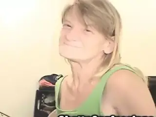 Ghetto Granny Gumjob Whore Bigot Blowjob Geezer Chin Slut!