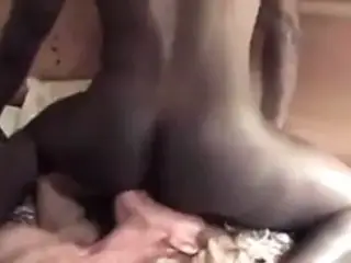 busty white mature loves to worship black male ass