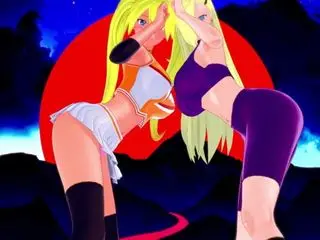 Naruko and Ino looking hot as fuck, big ass tits and ass.