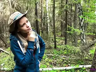 Stranger Arouses, Sucks and Fucks Hard in the Forest