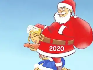 Happy New Year! 2021! Porn cartoon