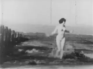 Girl and woman naked outside - Action in Slow Motion (1943)